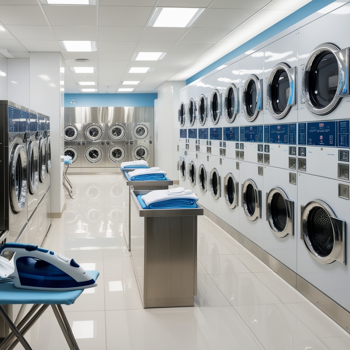 Leonardo_Phoenix_09_A_bright_and_modern_professional_laundry_f_1